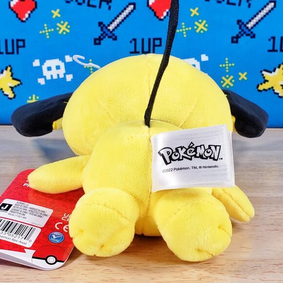 Jazwares Pokemon PICHU 9" 2022 UltraSoft Genuine Nintendo Official Plush - Picture 7 of 11